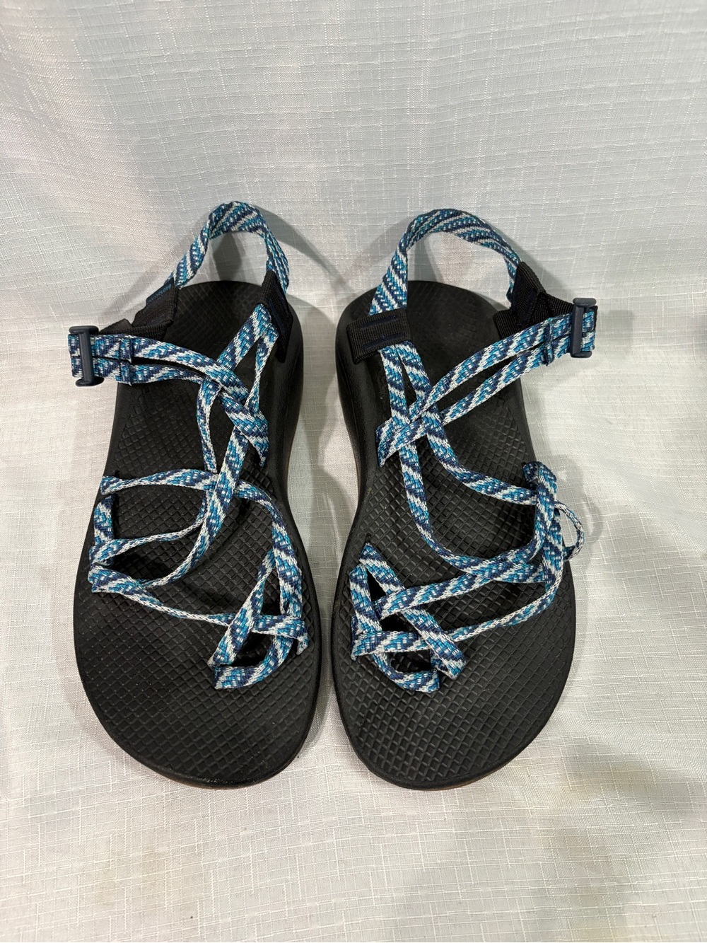 Chaco Women's Blue Patterned Strap Sandals